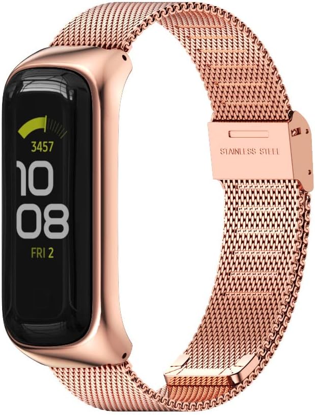 MIJOBS Strap Compatible with Samsung Galaxy Fit 2 SM-R220 Bands for Women Men, Sport Straps Replacement Wristband Accessories for Samsung Galaxy Fit2