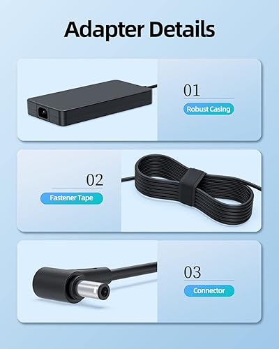 Miniatura 6 de Cargador de CA de 230 W apto para Asus TUF Gaming Series TUF516P TUF516PE-AB73 TUF505D TUF505DU TUF505DT A15 TUF506 TUF506I TUF506IV TUF705D TUF706