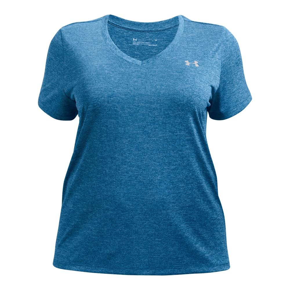 Under Armour Women's UA Tech™ Twist V-Neck Short Sleeve Tech SSV- Twist Mujer (Pack de 1) — view 85