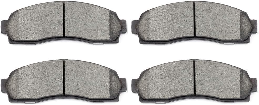 LSAILON [D833] Front Ceramic Disc Brake Pads Set For Chevrolet Equinox For Ford Explorer For Mazda B2300 B3000 B4000 For Mercury Mountaineer For Pontiac Torrent For Saturn Vue [4PCS]
