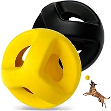 PetiFine Large Dog Toys for Aggressive Chewers,Indestructible Dog Ball,4.5