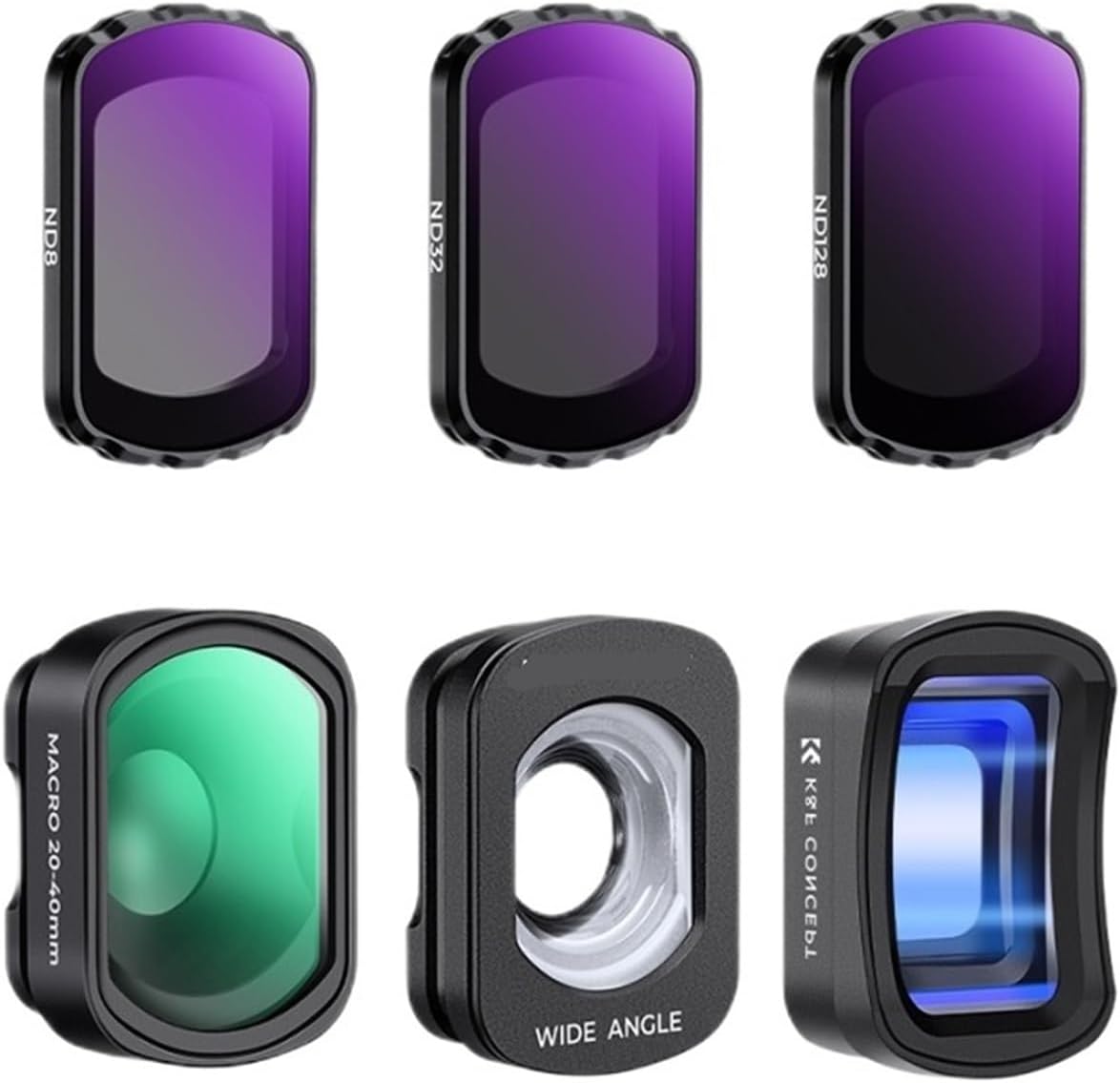 Dji Osmo Pocket 3 STARTRC 6 PACK ND & CPL UV Filters Set Suitable For Dji Osmo  Pocket 3 Creator Combo Sport Effect Filter，Compatible For Osmo Pocket 3 UV CPL ND ND/PL B