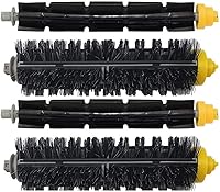 Vista 6 de DLD Accesorio para Irobot Roomba 600 610 620 650 Series Kit de piezas de repuesto para aspiradoras, incluye 3 filtros, cepillo lateral y 1 cepillo