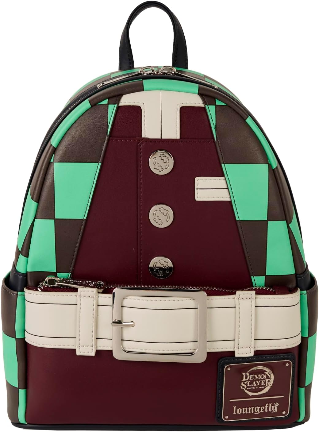 Loungefly Aniplex Demon Slayer Tanjiro Kamado Cosplay Mini Backpack