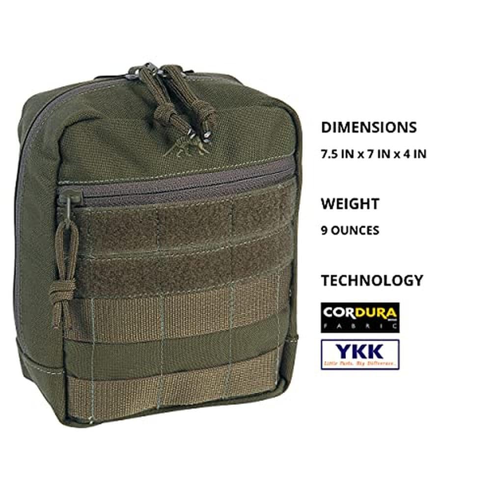 Tasmanian Tiger TT Tac Pouch 6 Modulare Universal Zusatz-Tasche, 17 x 15 x 7 cm, Molle-Kompatibel für EDC, Erste Hilfe oder Werkzeug