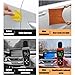 Car Door Seal Strip for VW Polo Vivo Sedan 2010-2017 – Universal Self-Adhesive Rubber Weather Stripping, Soundproof Edge Trim Seal for Car, Truck, SUV, RV, Hood, Trunk,21M