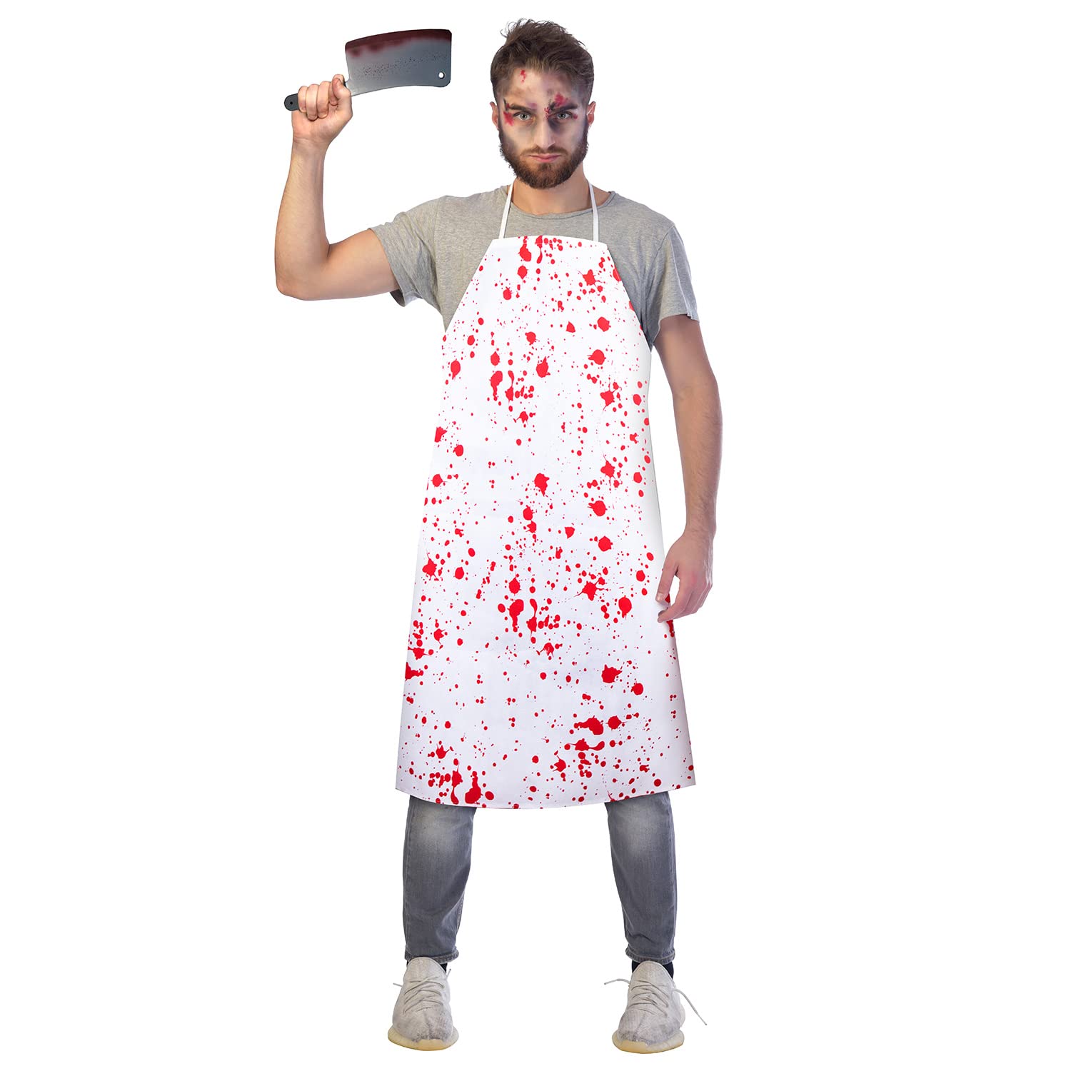 amscan 9918087 amscan 9918087 - Bloody Apron Fancy Dress Accessory (One Size: Regular), Multi