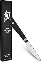 Shun Sora 3.5-Inch Paring Knife - Japanese VG10 Steel Core, Razor-Sharp 16° Edge for Precision Peeling