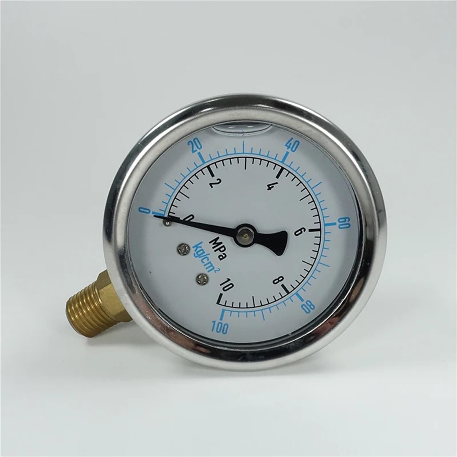 El manómetro diésel con rango de 0~40 Mpa y tamaño de 60 mm | Radial Install Anti-vibration Liquid Pressure Gauge