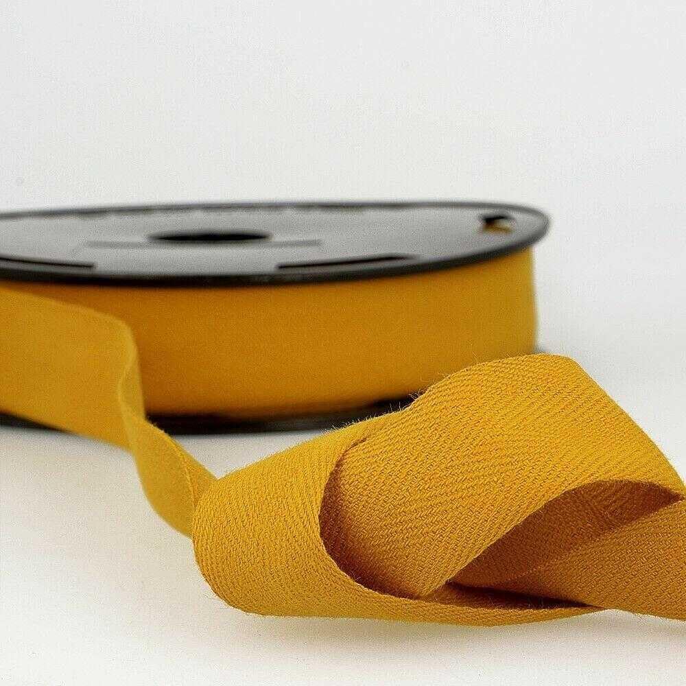 20mm Pure Cotton Herringbone Twill Tape Binding 1 2 4 or 8m 062D