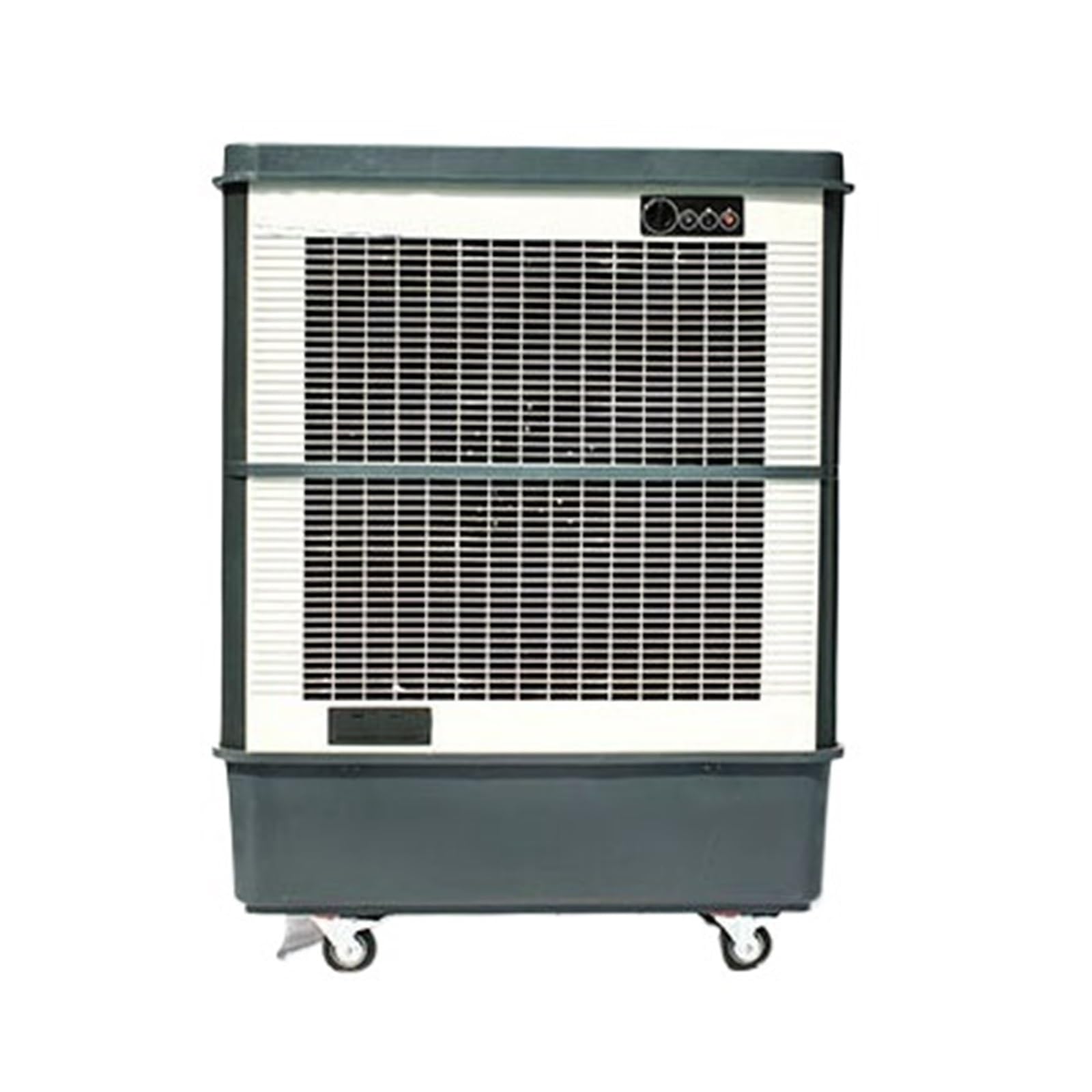 Evaporative Air Cooler Large Wheeled Movable Industrial Air Cooler Water Cooling Fan