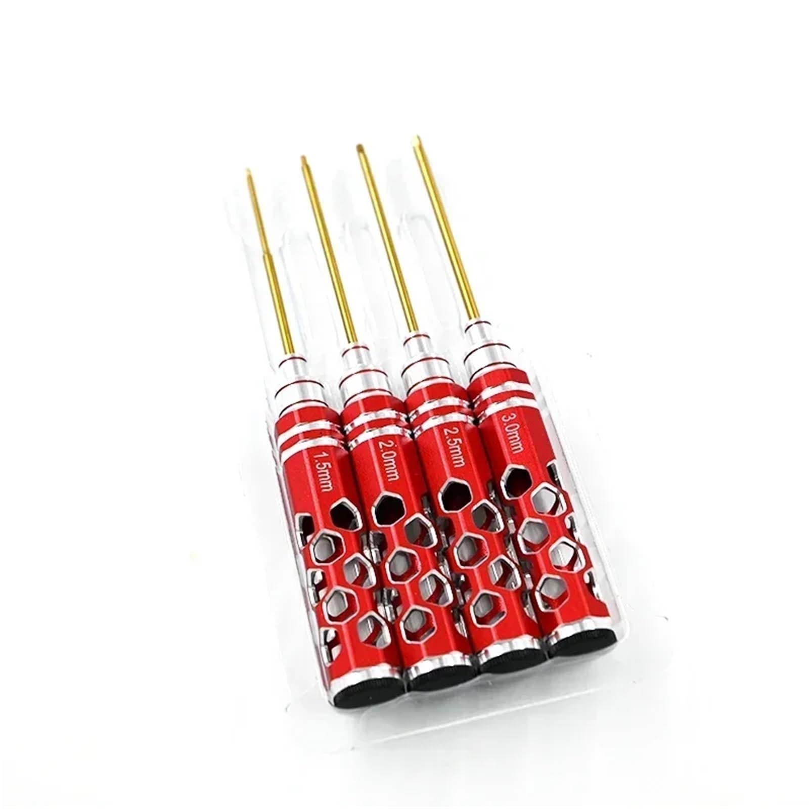 1,5/2,0/2,5/3,0 Mm Herramienta Destornillador Hexagonal Metálico Hueco Reparación Coches A Control Remoto RC Modelos Piezas