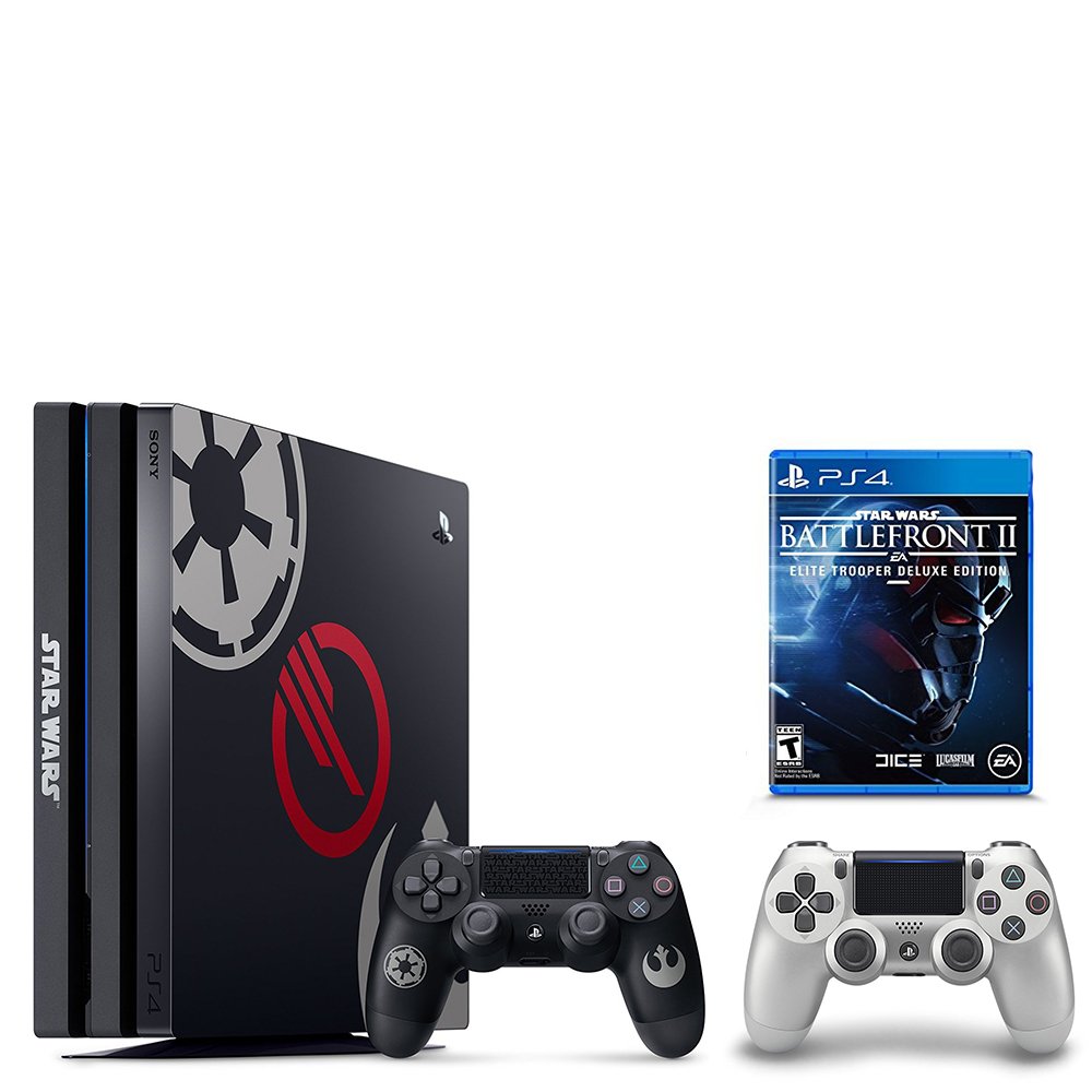 PS4 Star Wars Bundle (2 Items): Playstation 4 Pro 1TB Limited
