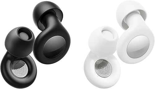 Miniatura 8 de Tapones para los oídos para dormir con cancelación de ruido, tapones de silicona reutilizables para reducción de ruido con 8 puntas para los oídos,