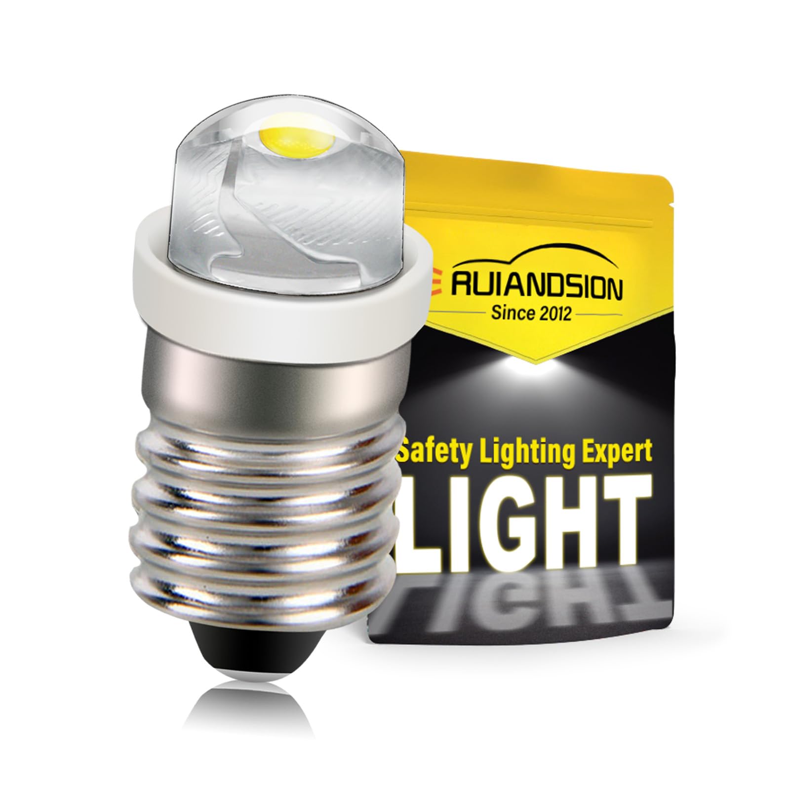 Ruiandsion e10 ampoule led 220 v 230 v ac vis de base d'économie d