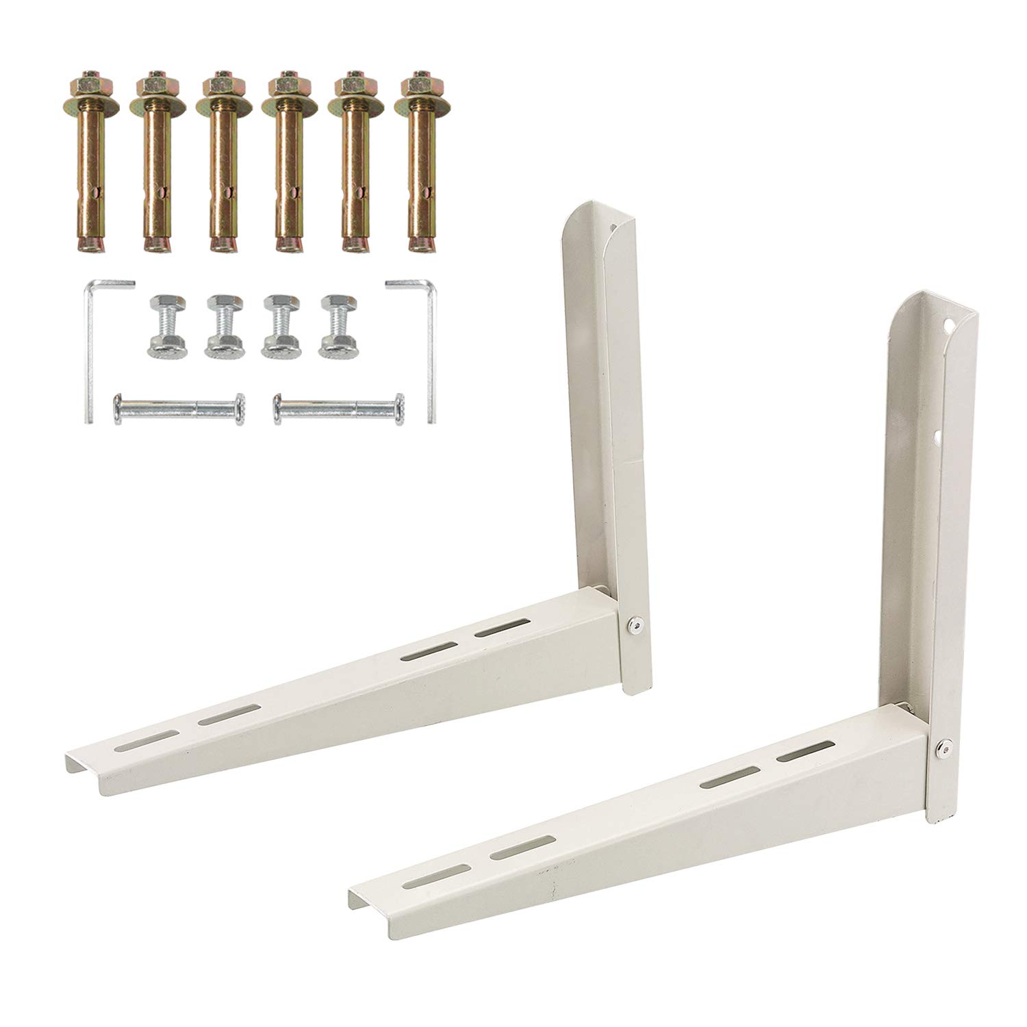 Wall Mount Bracket for Mini Split Ductless Air Conditioner Heavy Duty Mounting Bracket Support 18000 to 24000 BTU