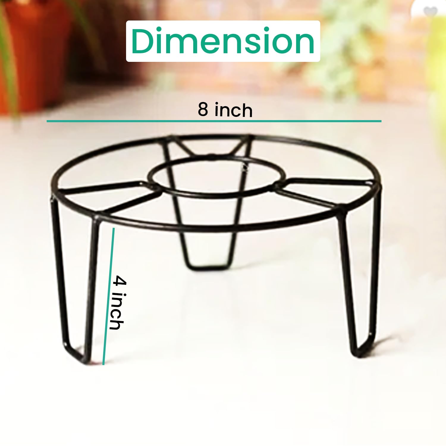 Go Hooked Flower Pot Stands - Display Plants Elegantly -8
