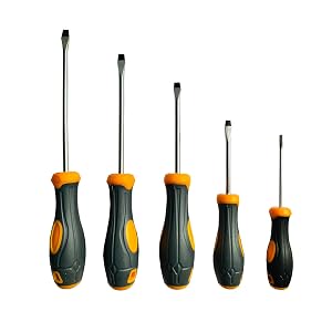 5-teilige Flachkopf Magnetspitzschrauber Pr zisionswerkzeuge Set mit 3x75mm5x75mm6x100mm 6x125mm 6x150mm f r Heim- Automobil- und DIY-Projekte