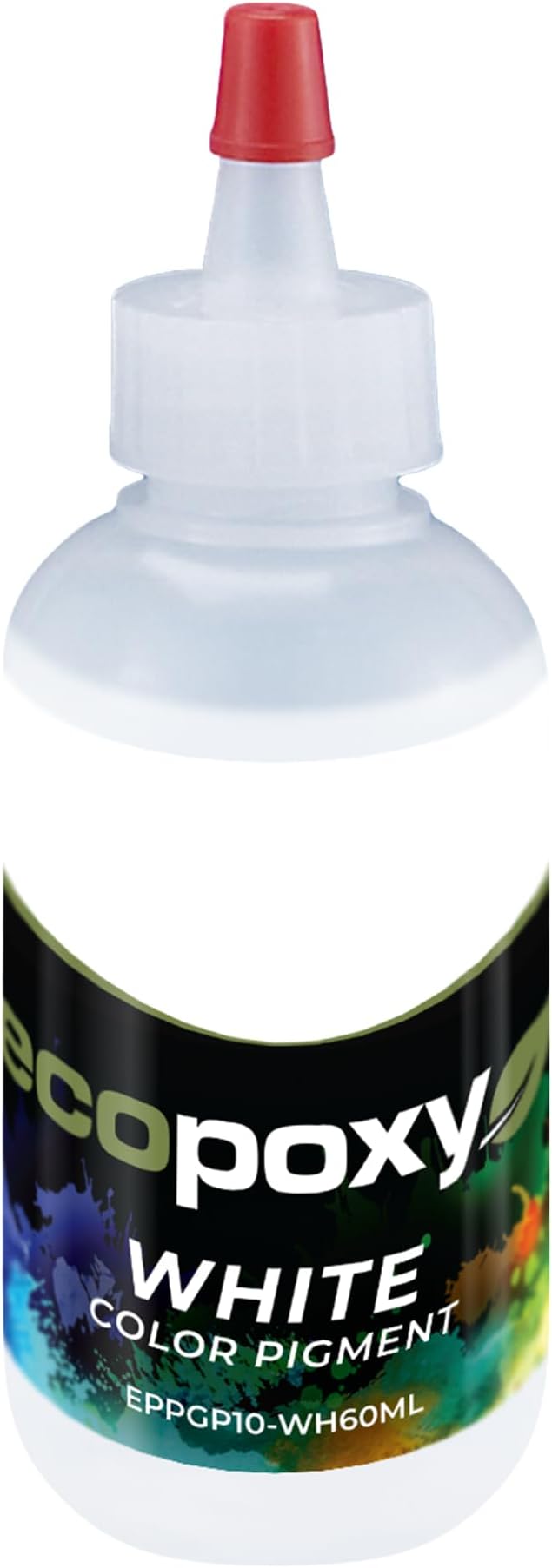 White Epoxy Color Pigment 60mL Liquid Dye for Adding to Epoxy Resins