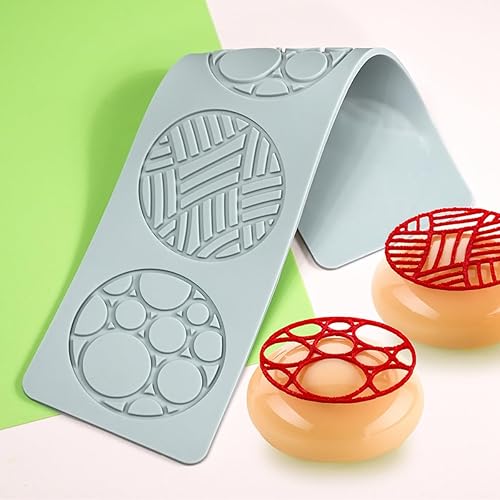 Miniatura 8 de TUKE Moldes de silicona para hornear, anillos geométricos rectangulares, moldes huecos 3D para fondant, moldes de chocolate, moldes de arcilla