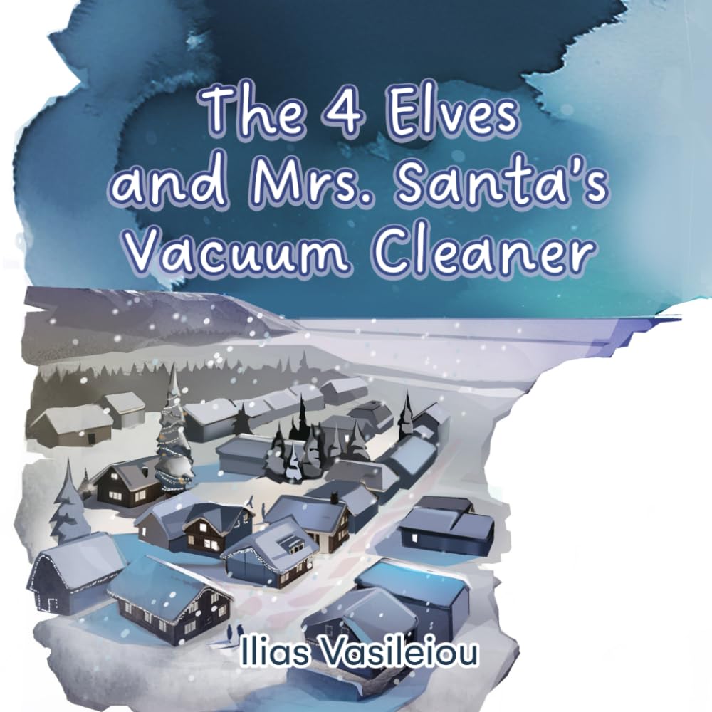 The four elves and Mrs. Santa's vacuum cleaner