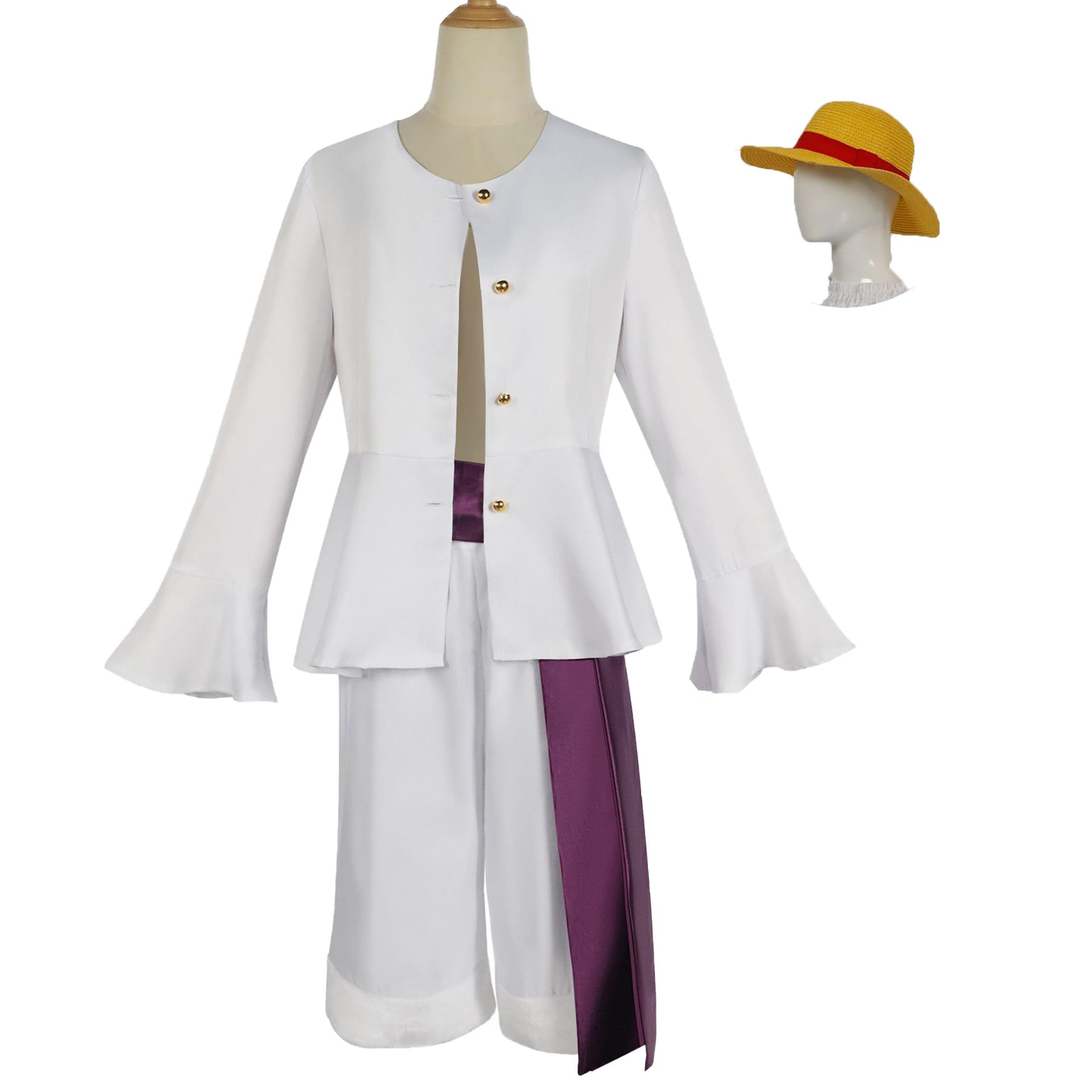 Amazon.co.jp: [mvivm] 【スイカ コス 】ルフィ ニカ コスプレ衣装