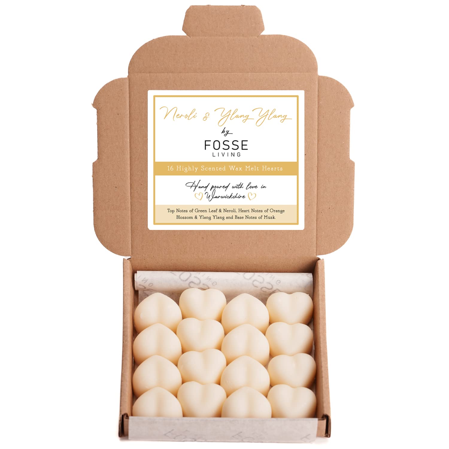 Neroli & Ylang Ylang Strong Scented Wax Melts 16 Pack - The Gift for Every Occasion – Made in The UK