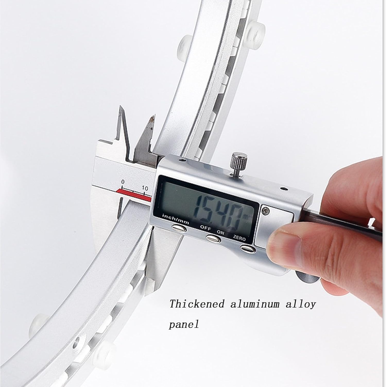 Aluminum alloy turntable base, quiet and smooth operation, non-slip bearing, 250-390mm diameter, drop-resistant.(250mm)
