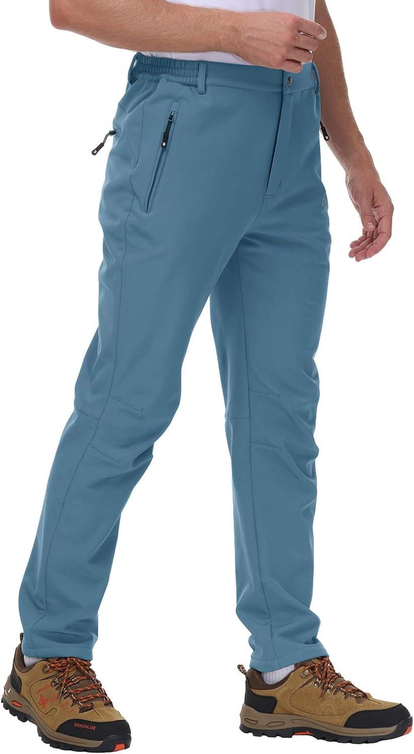 [YSENTO] 秋冬用 登山パンツ メンズ アウトドア ロングパンツ 防水 裏起毛 厚手 通気 防寒防風 トレッキング フィッシン