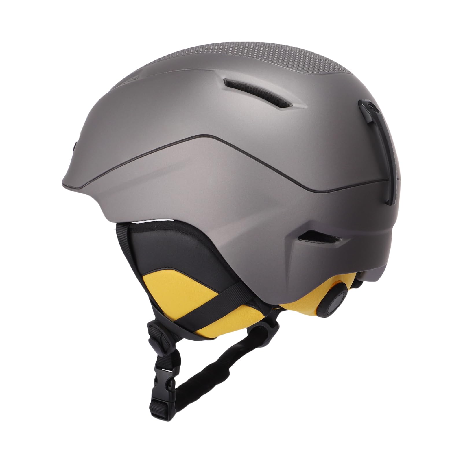 RiToEasysports Skihelm für Erwachsene, Verstellbarer Schneesporthelm mit Abnehmbaren Ohrpolstern und Belüftungssystem, für Männer und Frauen Beim Skifahren und Snowboarden