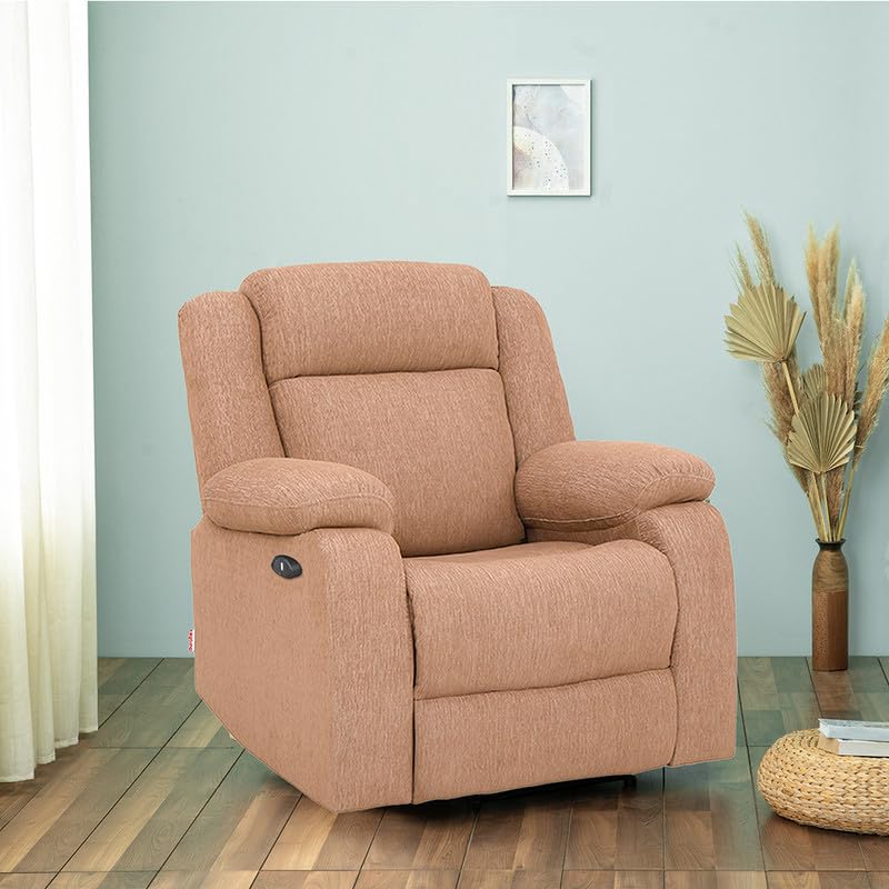 duroflex Avalon E - Motorized Electric Powered Single Seater Fabric Recliner with USB Port (Brown) (B0C7CPTK3Y) Amazon Price History, Amazon Price Tracker