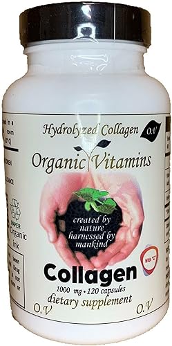 Miniatura 1 de MEJORES Pastillas De Colageno Hidrolizado Con Vitamina C - 120 Cápsulas 1000 mg