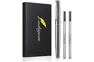 Parker IM Premium Rollerball Pen, Fine Point, Black Ink, Chrome Finish
