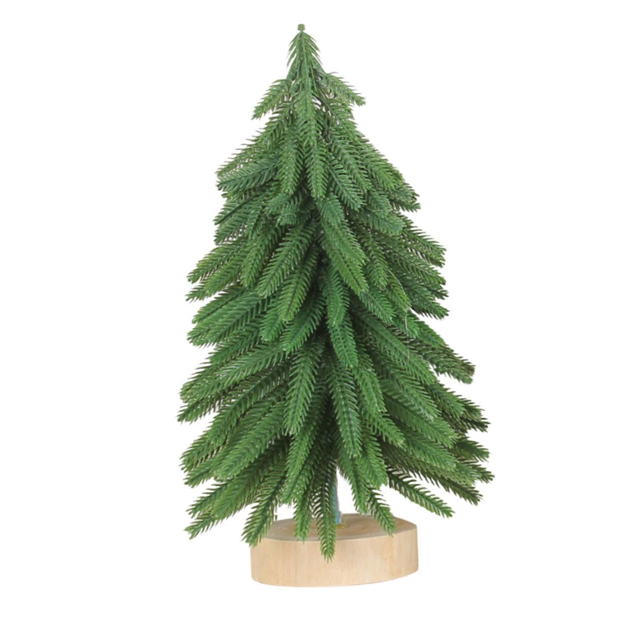 Árbol de Navidad artificial de escritorio verde mediano adorno navideño mesa
