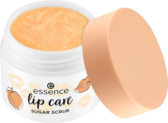 Essence Lippenpeeling Zucker-Scrub Orange - Vegan & Feuchtigkeitsspendend