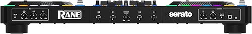 Miniatura 13 de RANE Cuatro controladores avanzados de 4 canales con ruedas de 8.5 pulgadas con pantallas, mezclador con FX interno, Serato DJ Pro y Pitch 'n Time