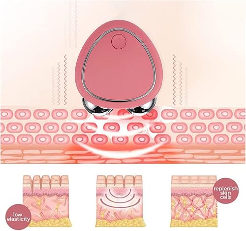 Miniatura 5 de Pauenz 2023 Dispositivo facial, levanta la cara y aprieta la piel, dispositivo de estiramiento de la piel para mujeres, rosa