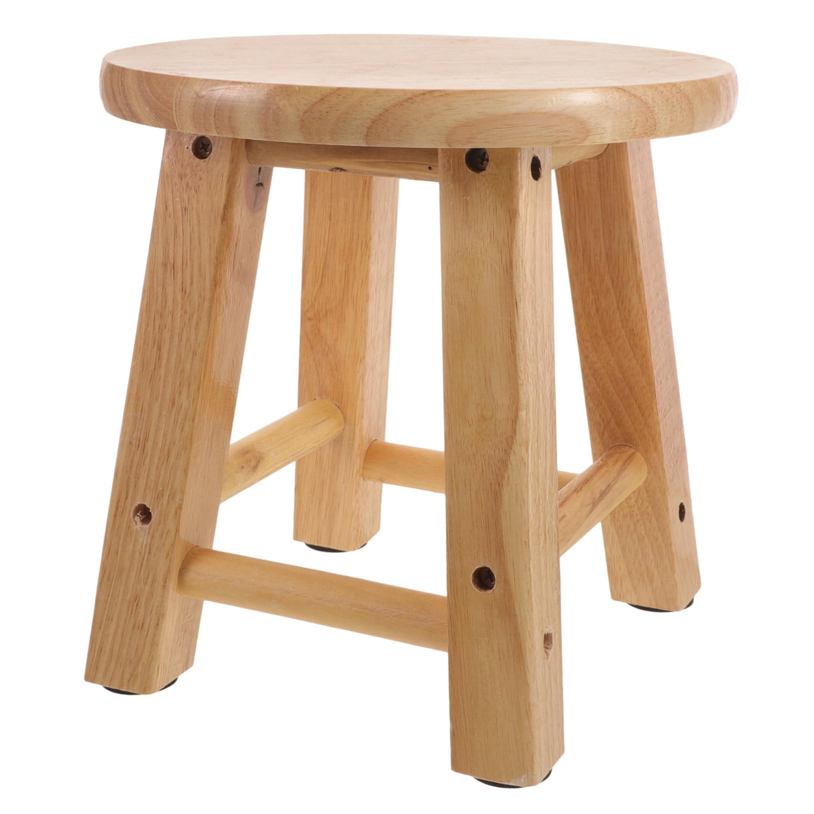 BESPORTBLE Solid Wood Bench Kid Furniture Kids Furniture Foot Bench Furniture for Kids Pouf Footloo Wood Plant Stands Indoor Stool Mini Small Bench Plant Table Child Wooden
