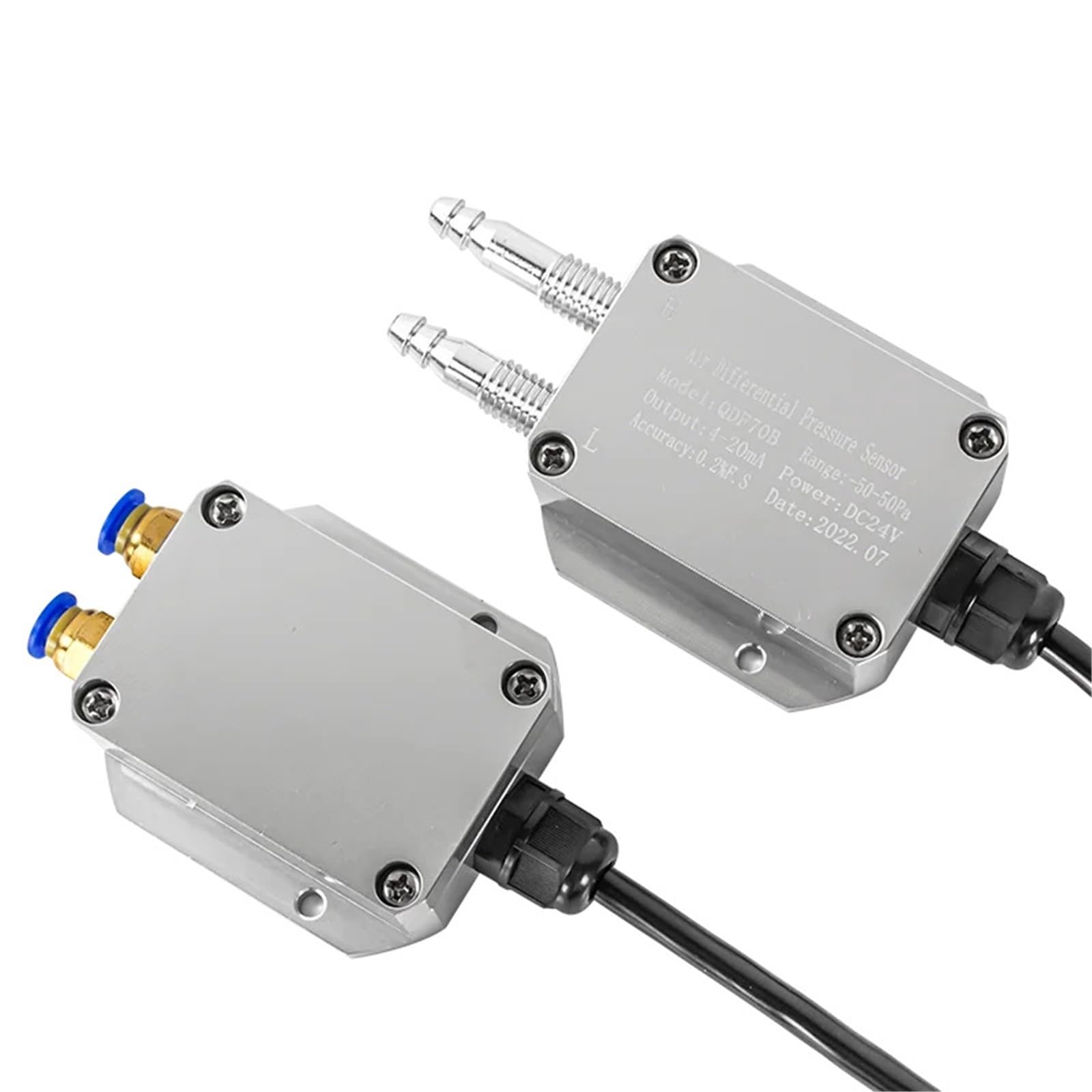 Transmisor de presión diferencial viento/aire Sensor Alta precisión(0-2KPa)