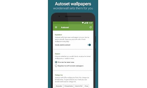 Wonderwall Wallpapers – vue 2