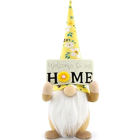 Herbstdeko Wichtel Figuren Set - Niedliche Zwergenpuppen Mit Kürbis & Sonnenblume Für Thanksgiving