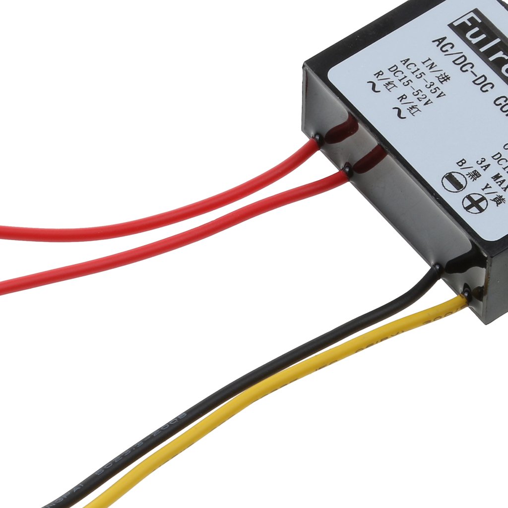 MagiDeal Ac 16-35v / Dc 15-52v Bis 12v / 3a Konverter AC DC Module Stromversorgungsmodul