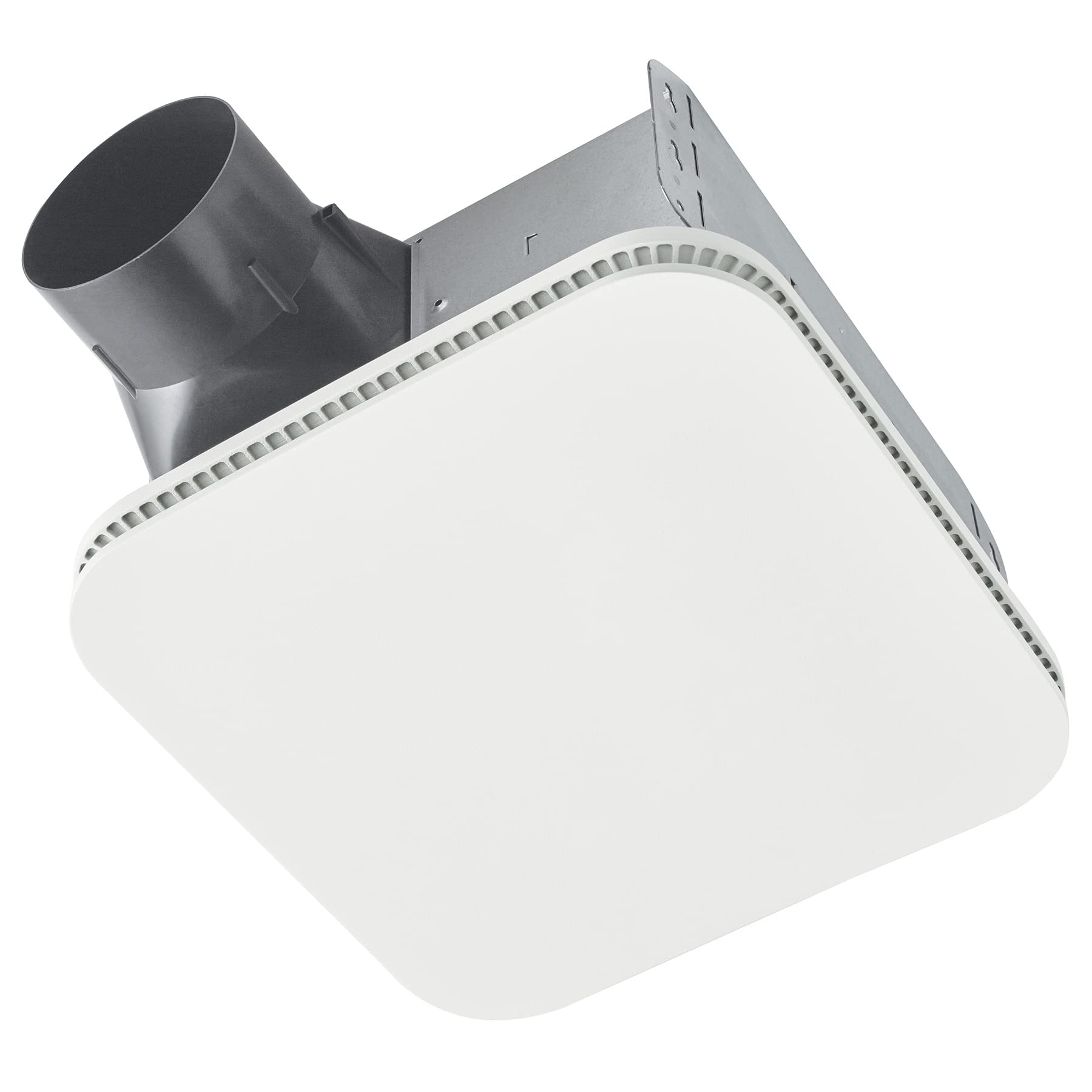 Broan-NuTone Bathroom Exhaust Fan – Easy Retrofit Without Attic Access, Ultra-Quiet 0.7 Sones, 80 CFM, ENERGY STAR Certified, Moisture &amp; Odor Control with Easy-Clean Grille