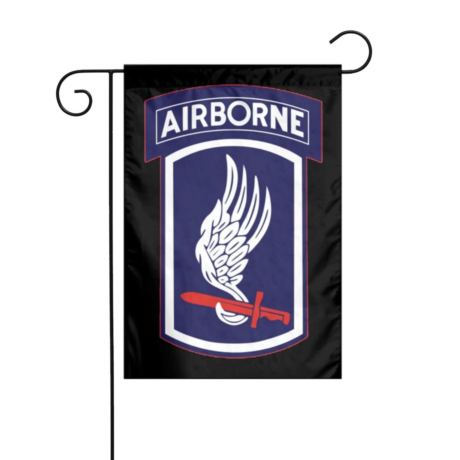 Army 173rd Airborne Garden Flag Double Sided Outdoor Decoration 12.5 x 18 Inch Welcome Garden Flags
