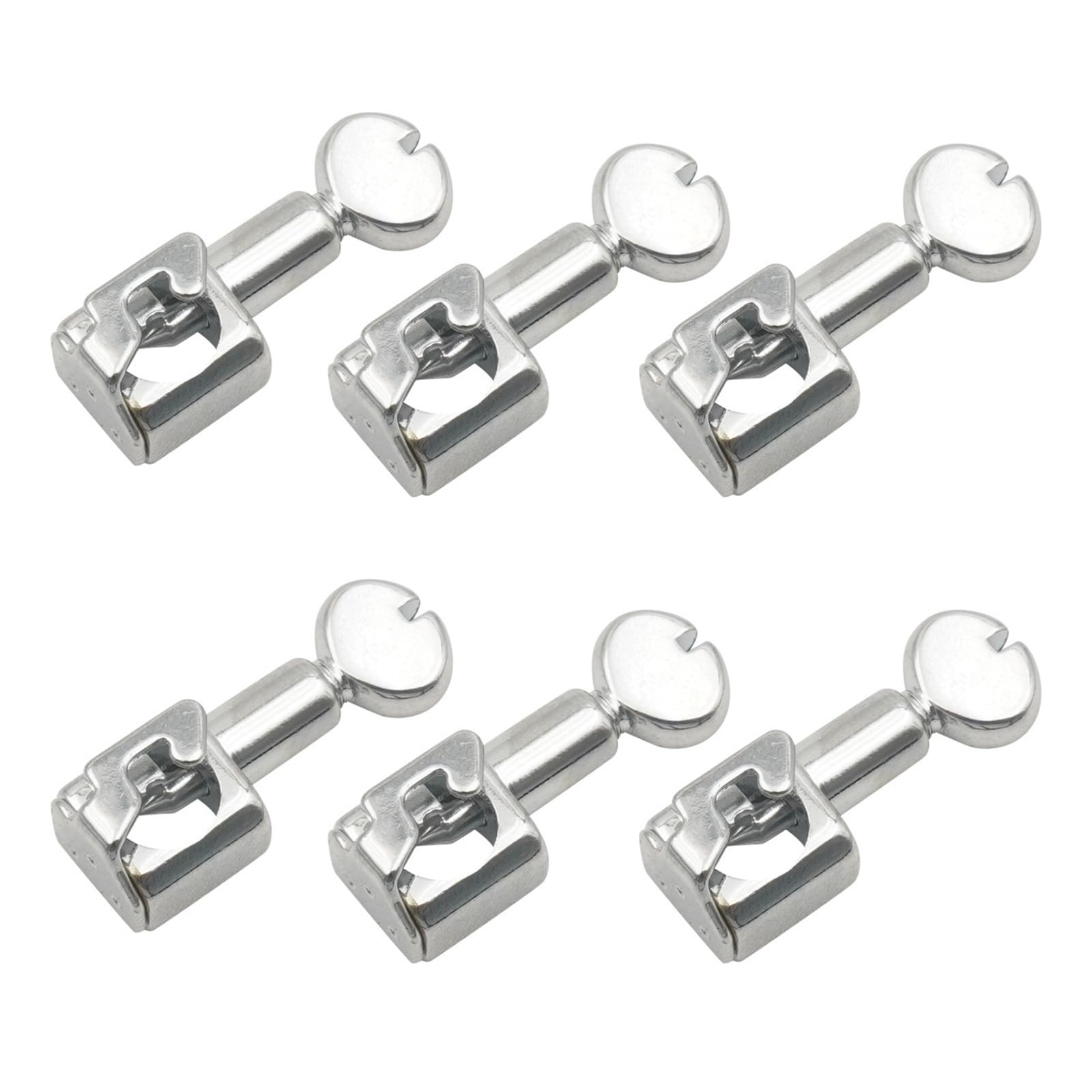 Msioytog 6Pcs Sewing Machine Metal Needle Clamps with Screw for Household Sewing Machine Accessory Accessories