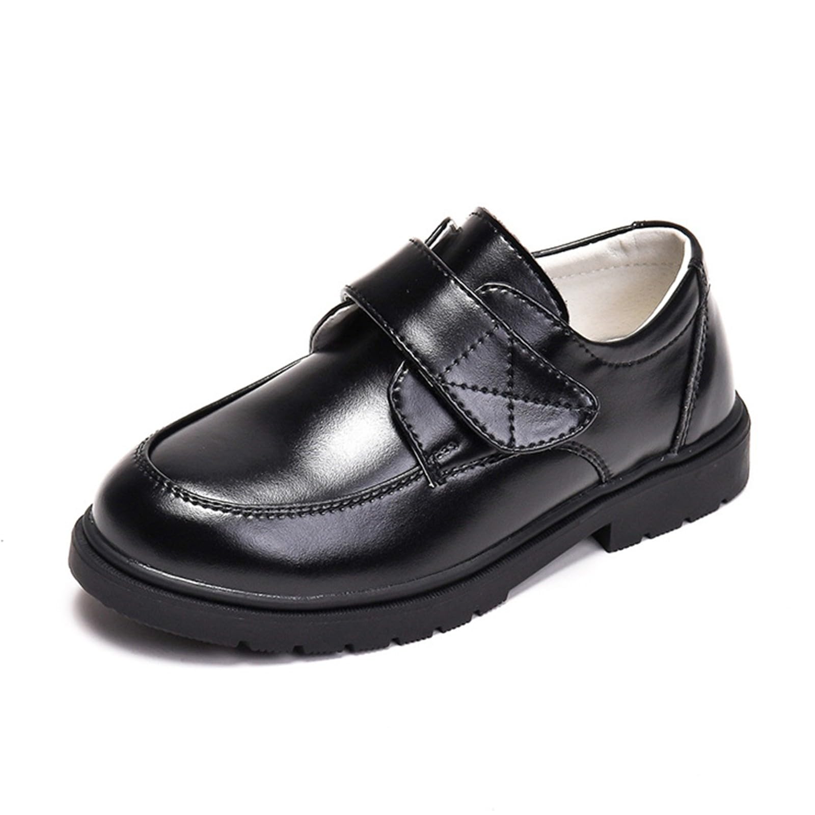 Générique Chaussures Oxfords pour Enfants en Cuir Chaussures Habillées Garçons Simples Élégantes Rond Orteil Antidérapant Chaussure De Cérémonie École Chaussure De Bal De Mariage