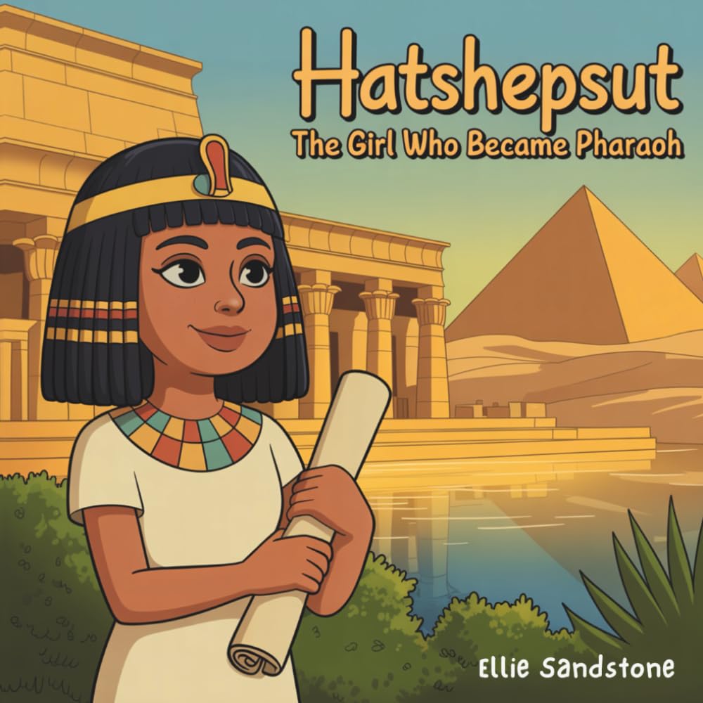 Hatshepsut: The Girl Who Became Pharaoh: A True Story of Ancient Egypt’s First Female Pharaoh — A Historical Picture Book About Courage, Curiosity, and Leadership for Kids Ages 5–9