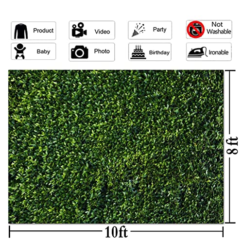 10X8Ft Nature Spring 3D Green Leaves Theme Photography Backdrops Newborn Baby Shower Photo Background Wedding Birthday Party Decor Banner Studio Props Cake Table Booth #TOP5