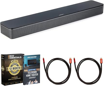Bose TV Speaker - Black 838309-1100 Bundle