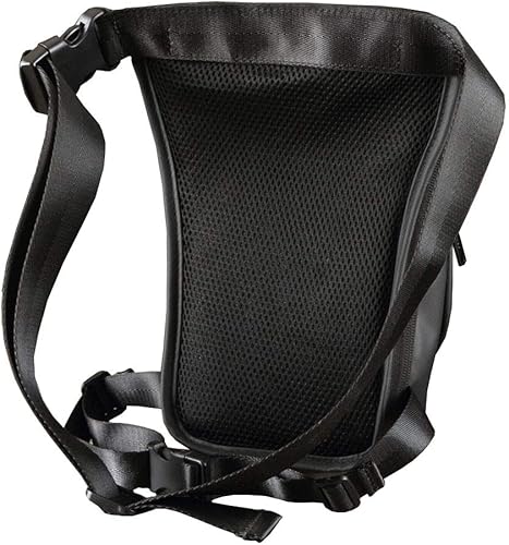 Miniatura 6 de Bolsa de pierna caída para motocicleta para exteriores, cintura para hombres y mujeres, #24Negro